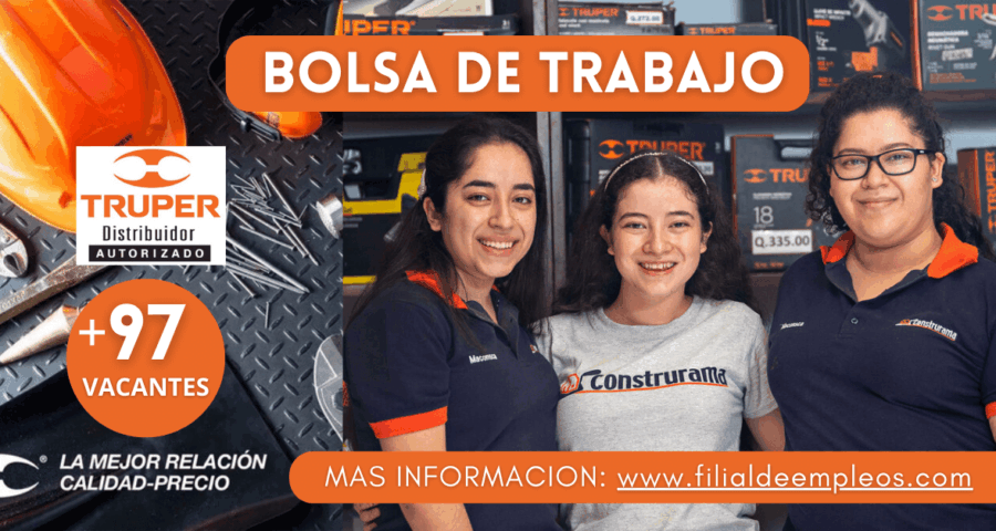 Truper empresa comercializadora requiere Personal