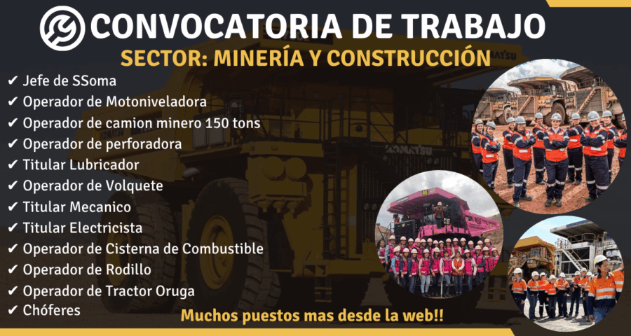 Únete a La Nueva Convocatoria Laboral Para San Martín Contratistas Generales Líder Internacional