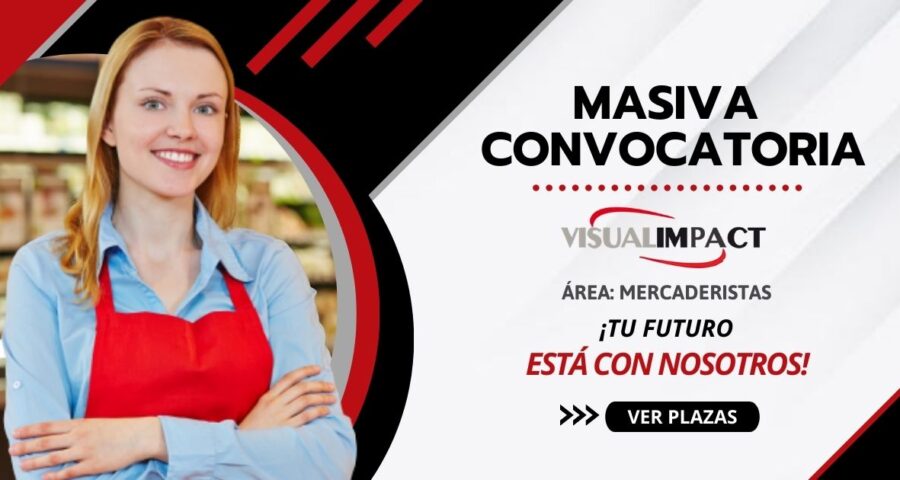 Ven a formar parte de la familia VISUAL IMPACT a través de su reciente convocatoria