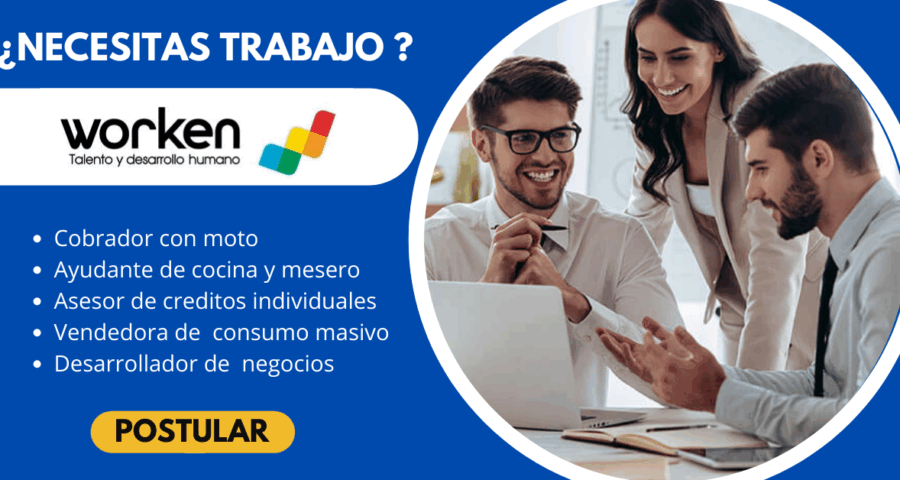 WORKEN-Anuncia nuevas vacantes