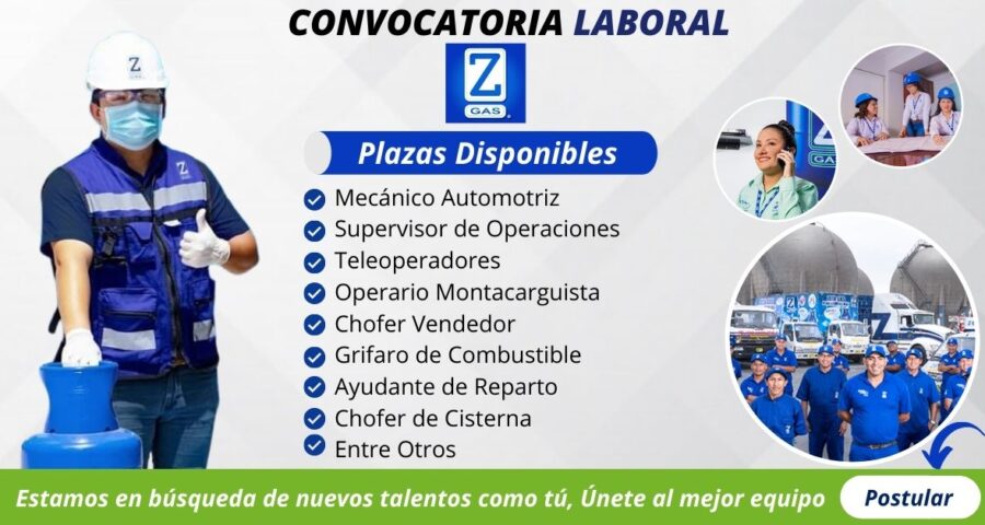 ZETAGAS – Solicita personal para cubrir puestos disponibles